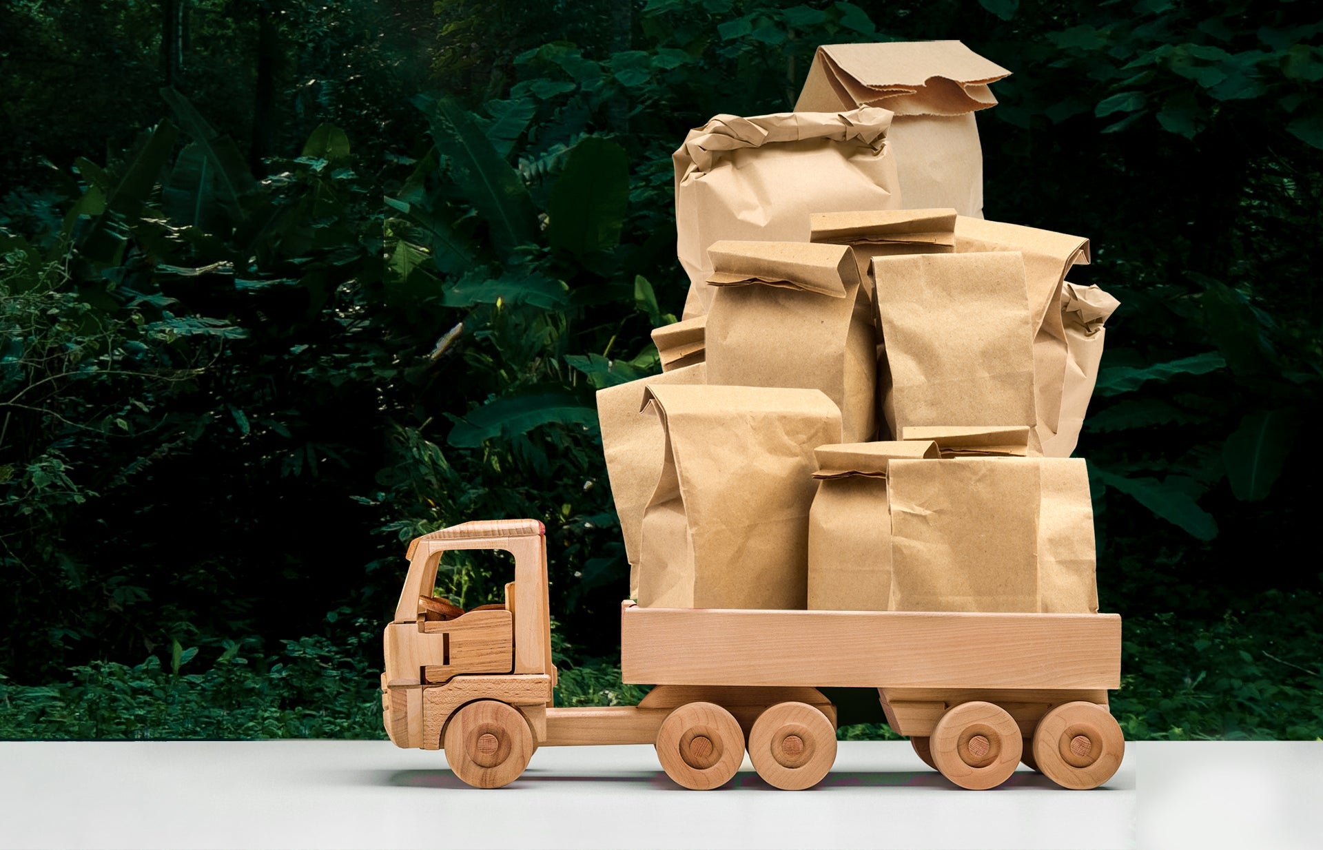 Paper vs Compostable Bags: transportation