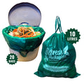 Drawstring Garbage Bin-Liner -2 pack