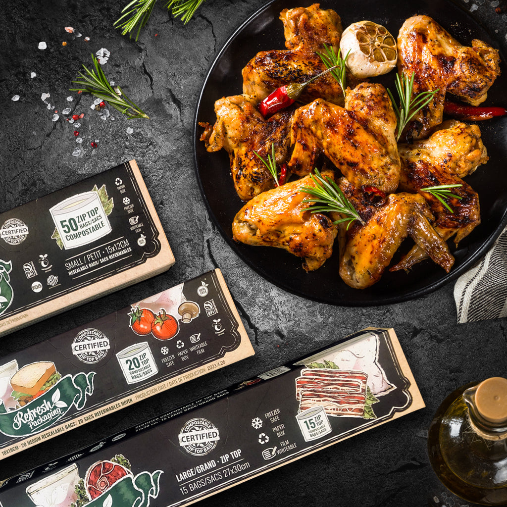 ZipTop Food Storage Freezer Bags