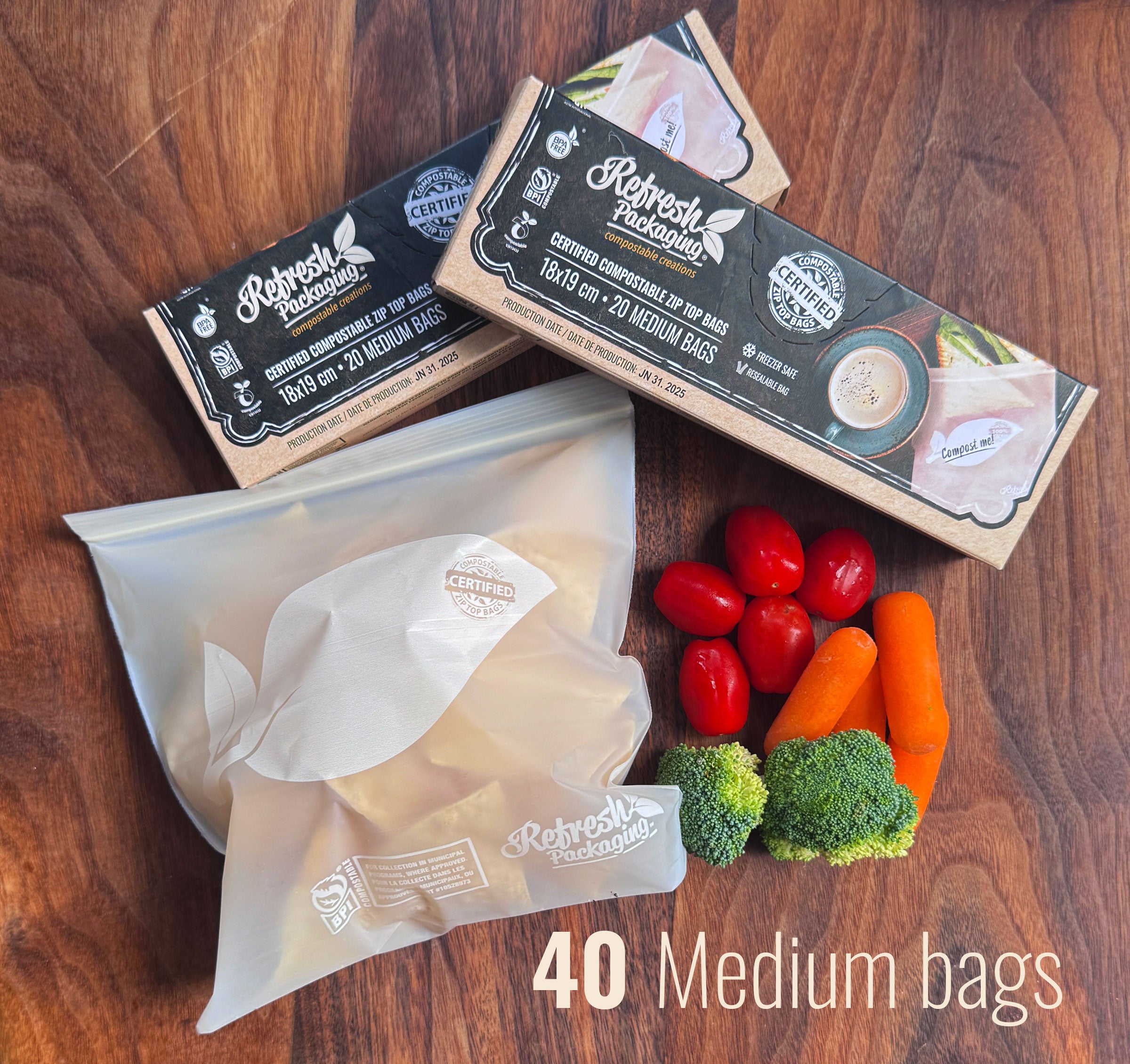 ZipTop Food Storage Freezer Bags – Refresh Packaging