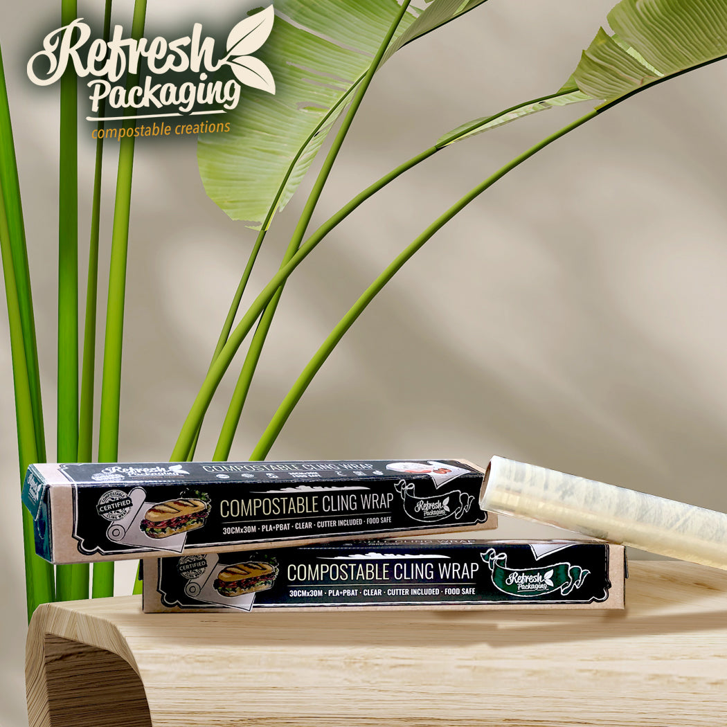 Compostable Cling Wrap - 2 Pack