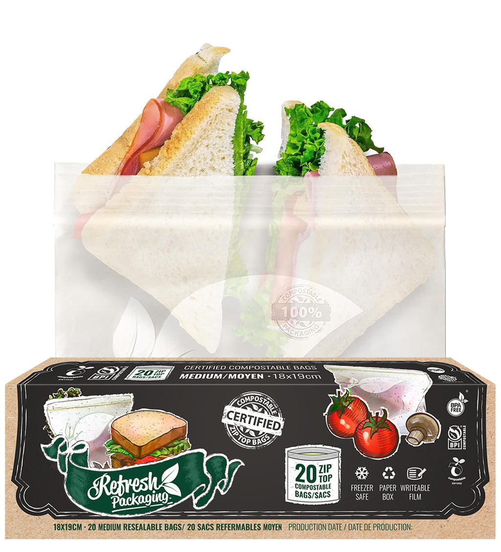 ZipTop Food Storage Freezer Bags