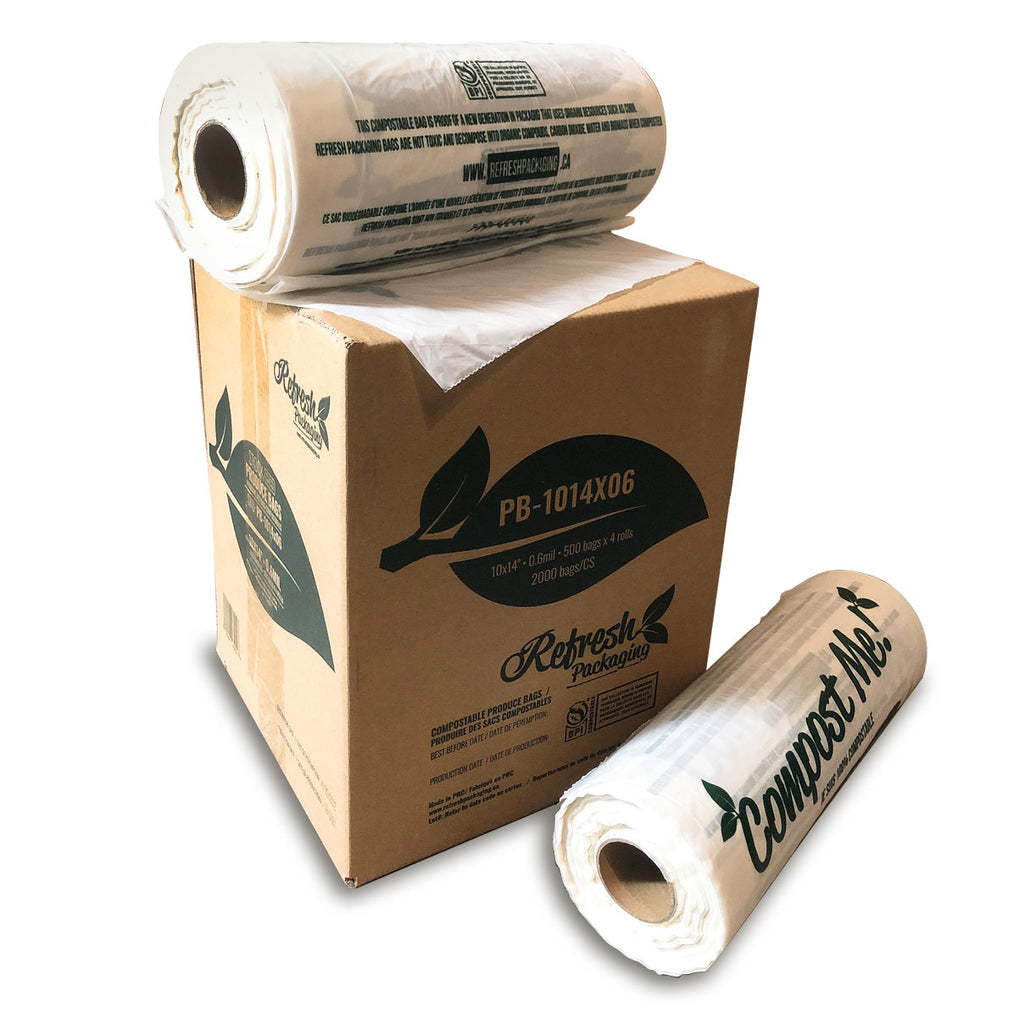 biodegradable compostable eco-friendly produce bags