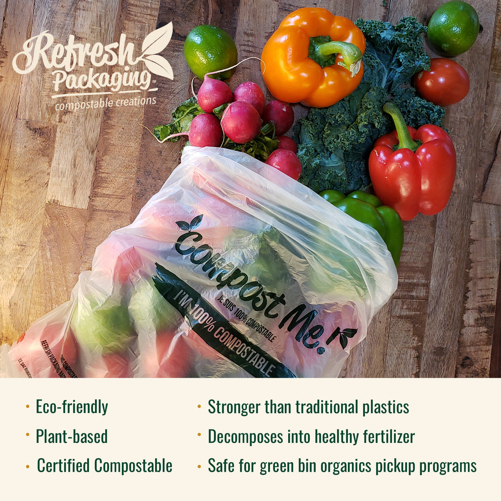Grocery Produce Bags - 2000 Bags/ box