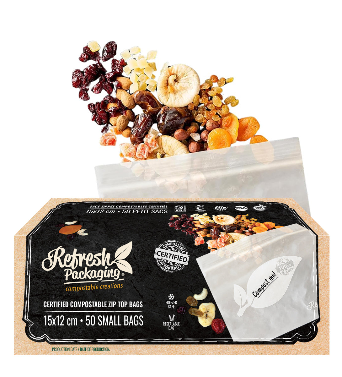 ZipTop Food Storage Freezer Bags