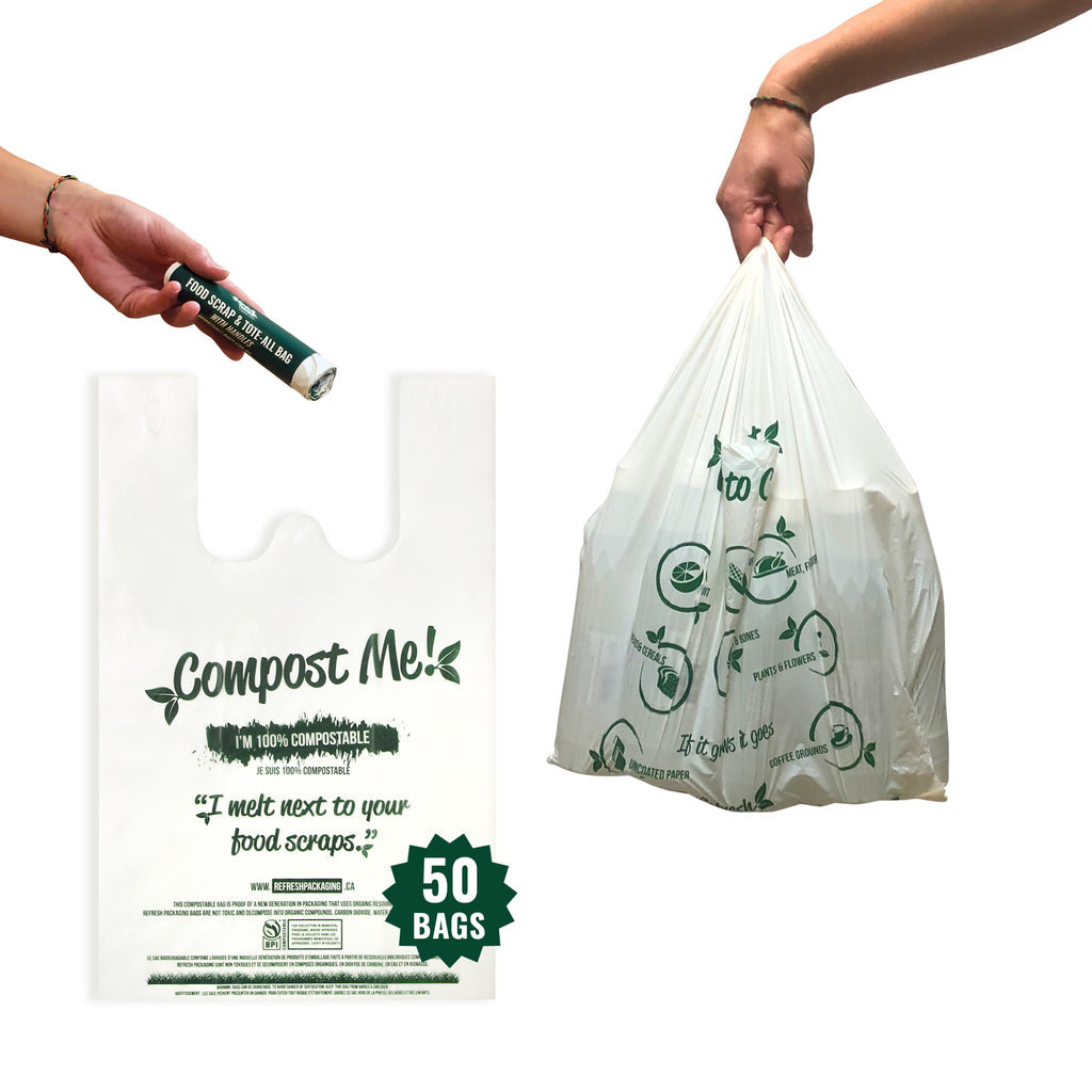 Tote-All Compostable Bags - All Purpose