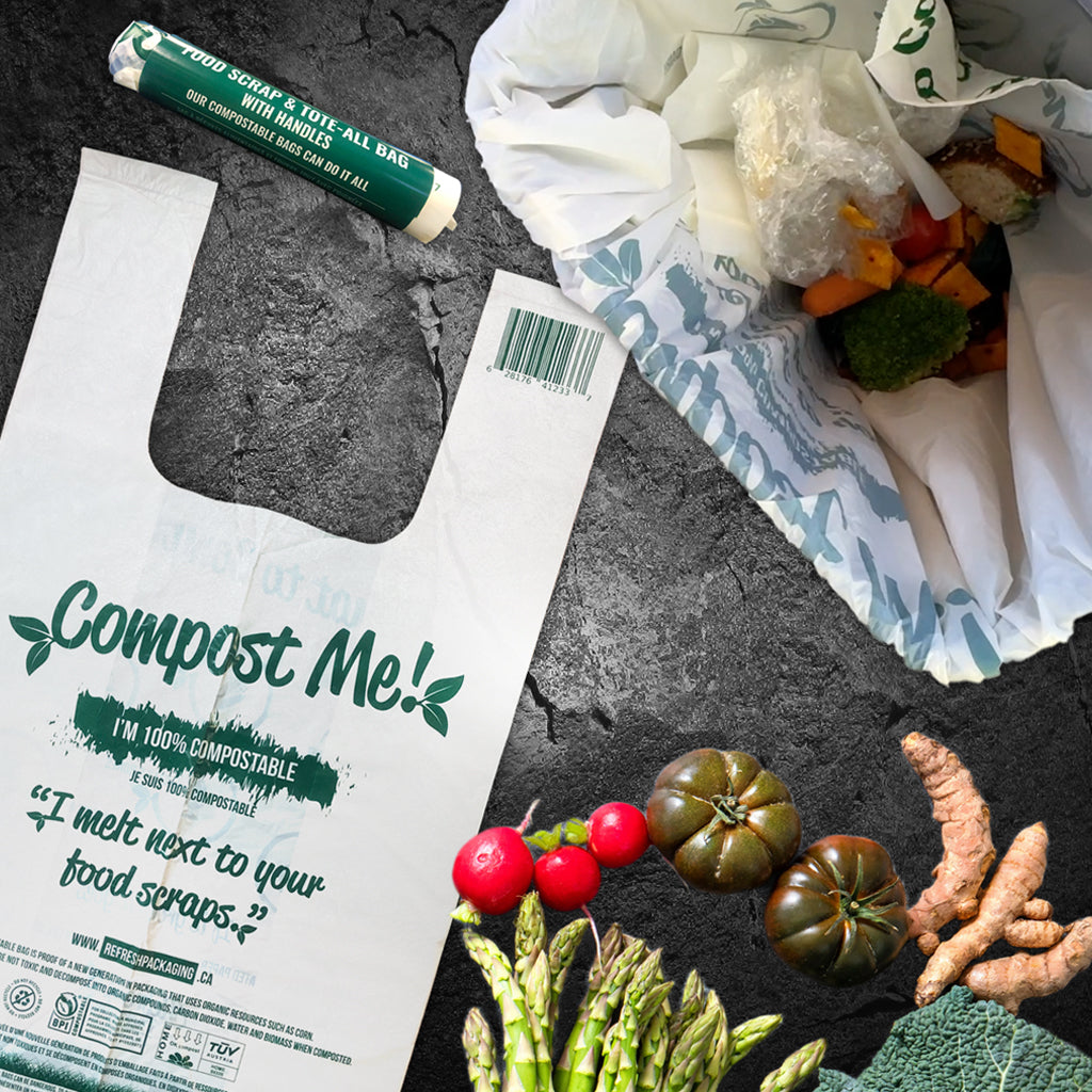 Tote-All Compostable Bags - All Purpose