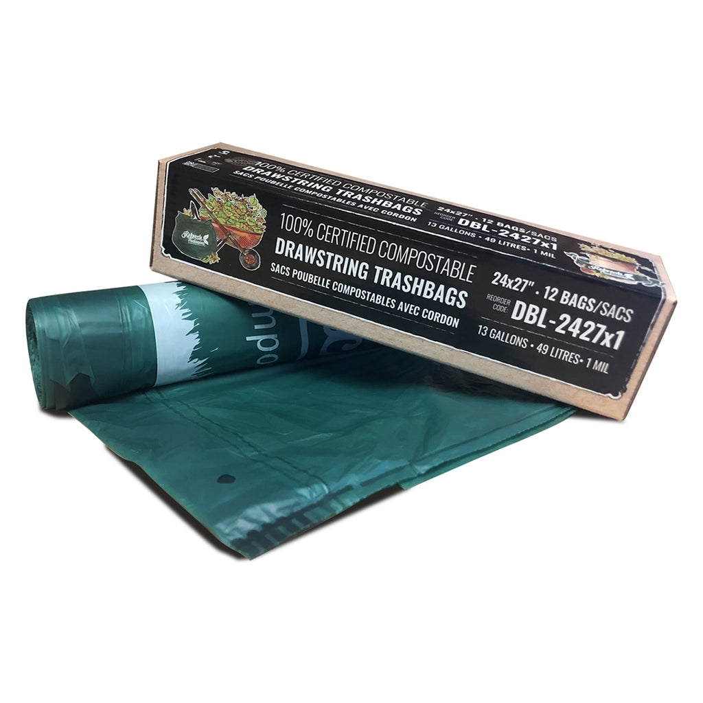 Drawstring Garbage Bin-Liner -2 pack