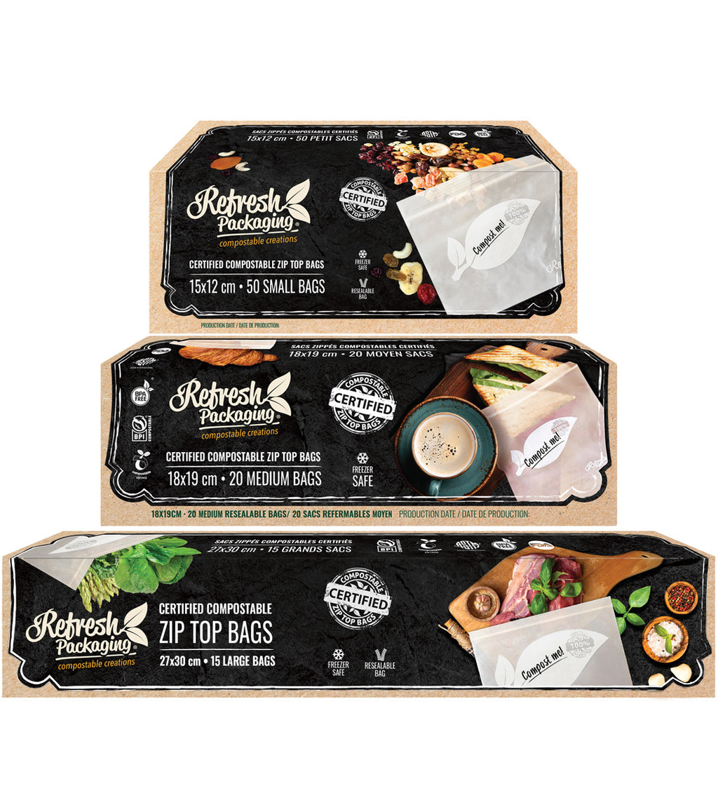 ZipTop Food Storage Freezer Bags